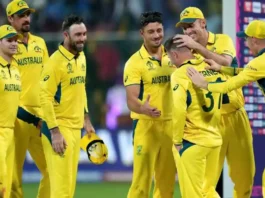 Australian players during the ongoing World Cup. File Photo/The Telegraph